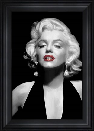 Framed Halter Top Marilyn Print