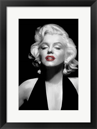 Framed Halter Top Marilyn Print