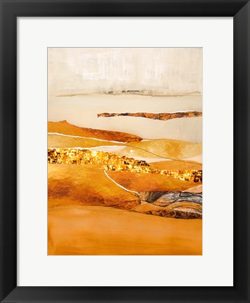 Framed Element Fire Print