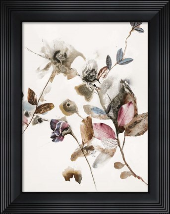 Framed Playing Flower 2 Print