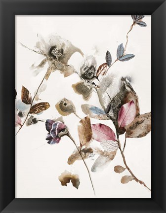 Framed Playing Flower 2 Print