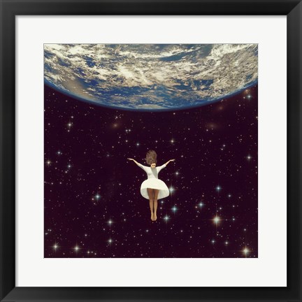 Framed Let It All Go Print