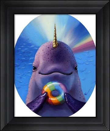 Framed Catch Of The Day Print