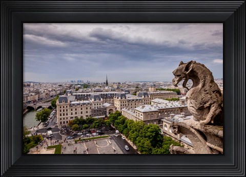 Framed Guardian of the City II Print