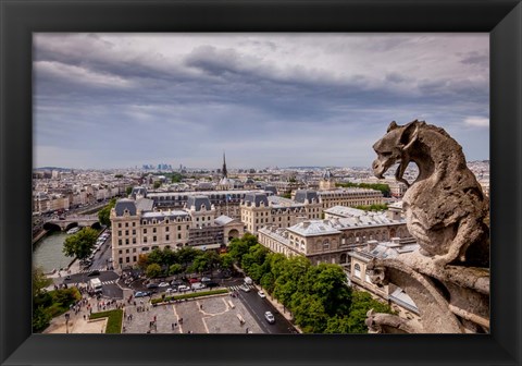 Framed Guardian of the City II Print