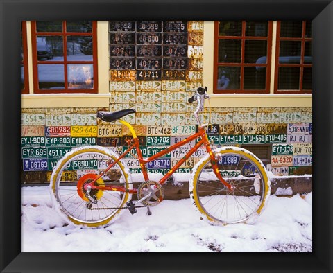 Framed CB Bike Print