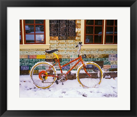 Framed CB Bike Print