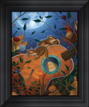 Framed Dandelion Dreams Print