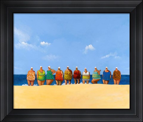 Framed My Ten Aunts Print