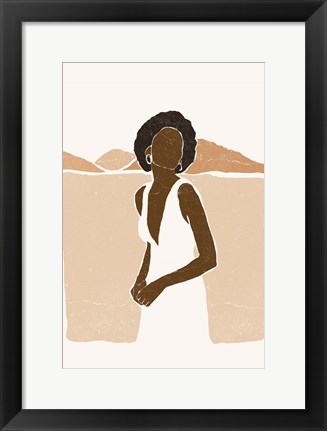 Framed Boho Landscape II Print