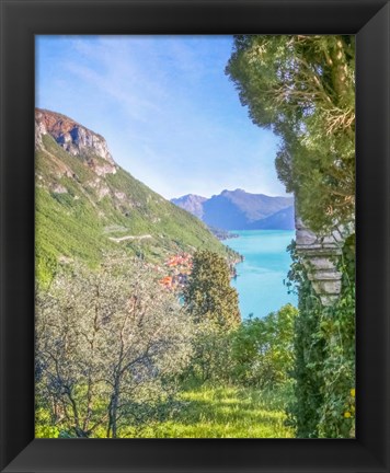 Framed Lago di Como View No. 1 Print