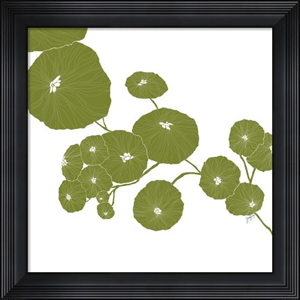 Framed Pilea Print