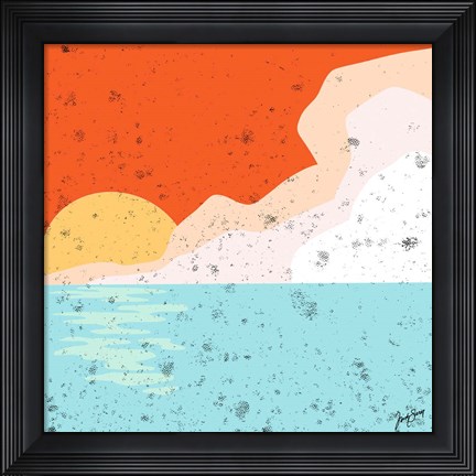 Framed Skyline Print