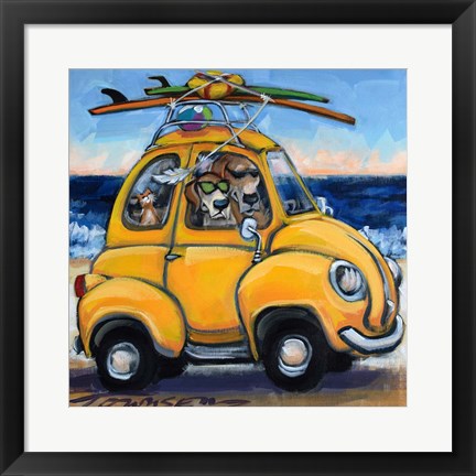 Framed Beachy Keen Print