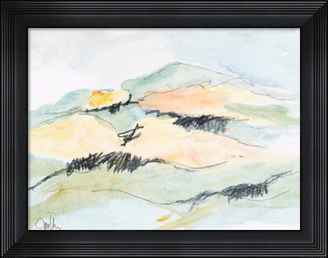 Framed Mt. Diablo No. 1 Print