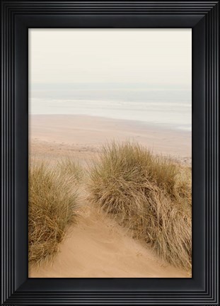 Framed White Oceans 31 Print
