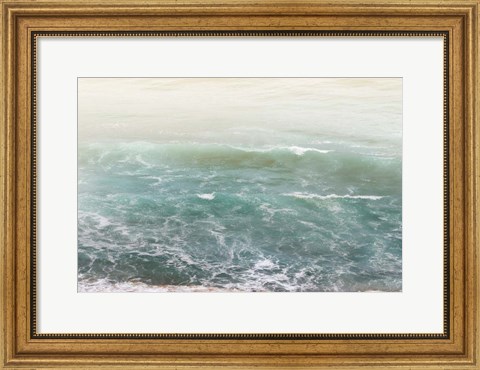 Framed White Oceans 4 Print