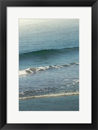 Framed White Oceans 57 Print