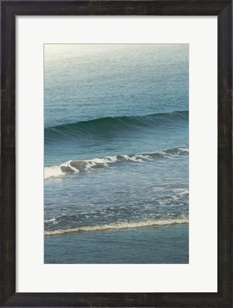 Framed White Oceans 57 Print