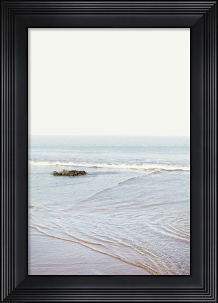 Framed White Oceans 65 Print