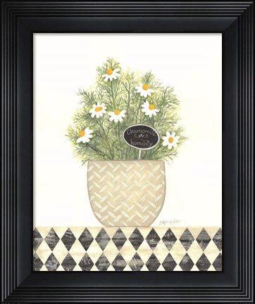 Framed Chamomile Humility Print