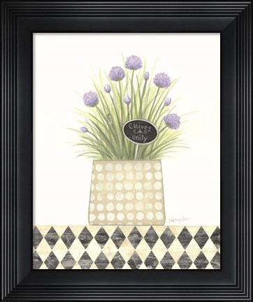 Framed Chives Unity Print