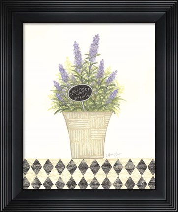 Framed Lavender Serenity Print