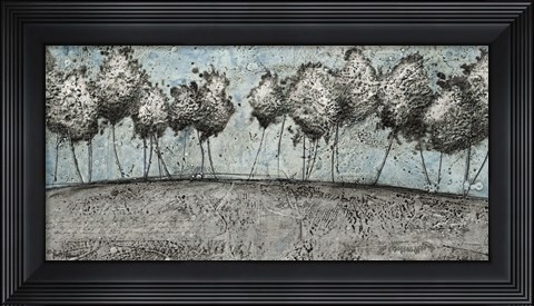 Framed Route of Silver Print
