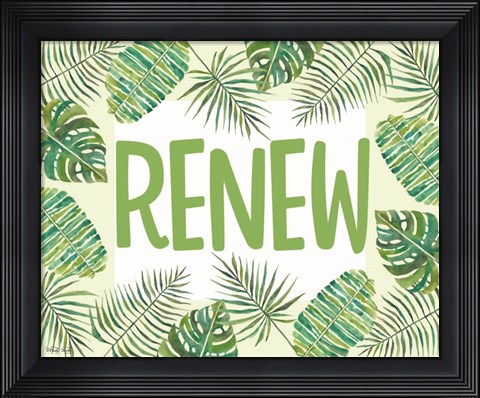 Framed Renew Print