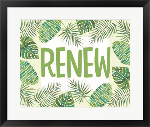 Framed Renew Print