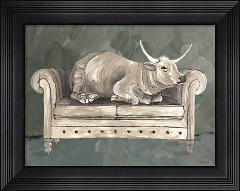 Framed Cowches I Print