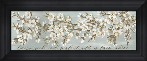 Framed Every Good and Perfect Gift Print
