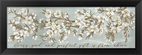 Framed Every Good and Perfect Gift Print