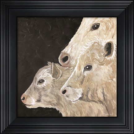 Framed Mama and Her Babies Print