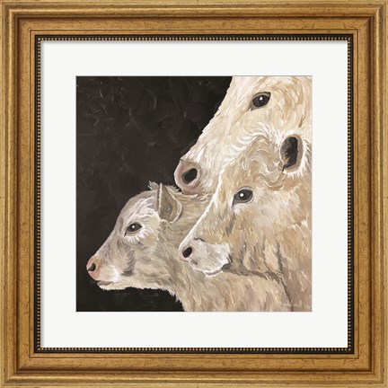 Framed Mama and Her Babies Print