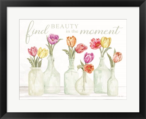 Framed Find Beauty in the Moment Print