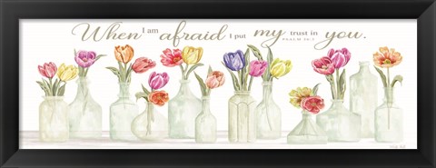 Framed Put My Trust in You Print