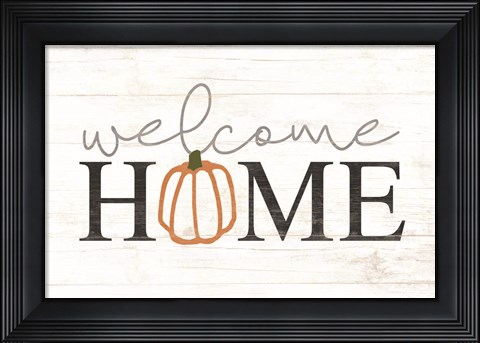 Framed Welcome Home Print