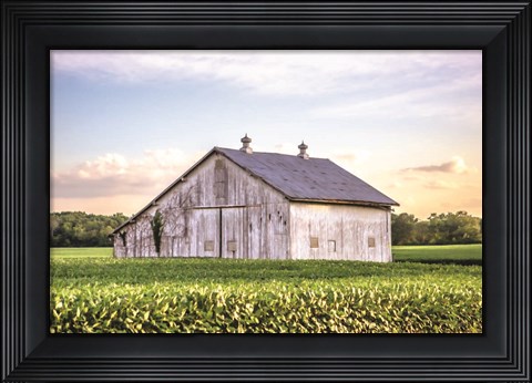 Framed Rural Ohio Barn Print