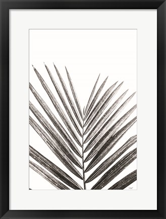 Framed Leaf Study V Print