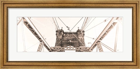 Framed Bridge View I Print