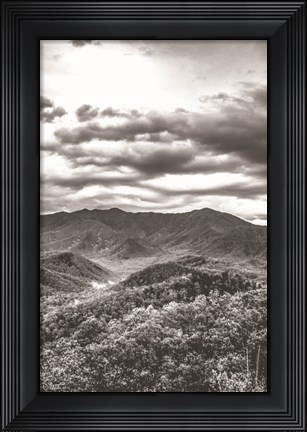Framed Mountain View Print