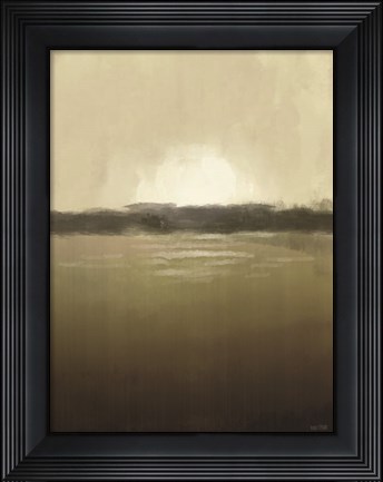 Framed Golden Sunset Print