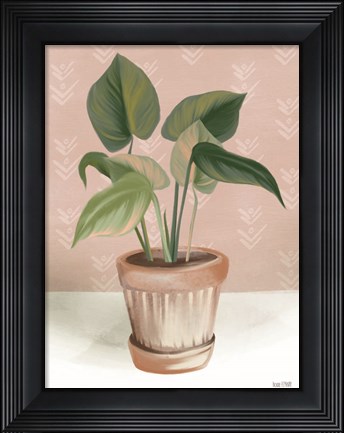 Framed House Prayer Plant Print
