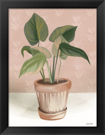 Framed House Prayer Plant Print