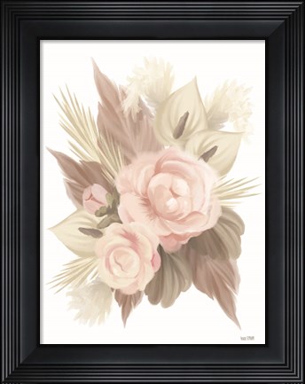 Framed Bohemian Bouquet Print