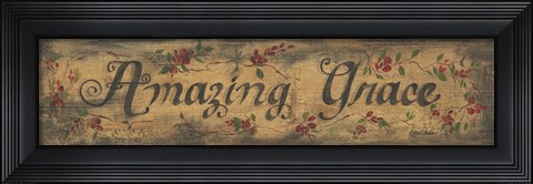 Framed Amazing Grace Print