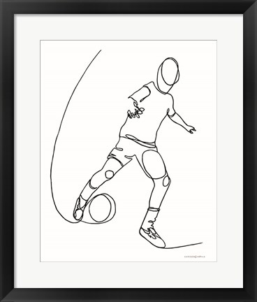 Framed Goals Print