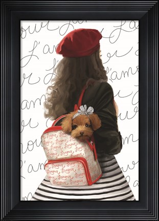 Framed L&#39;amore Print