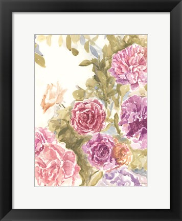 Framed Purple and Pink Hues Print